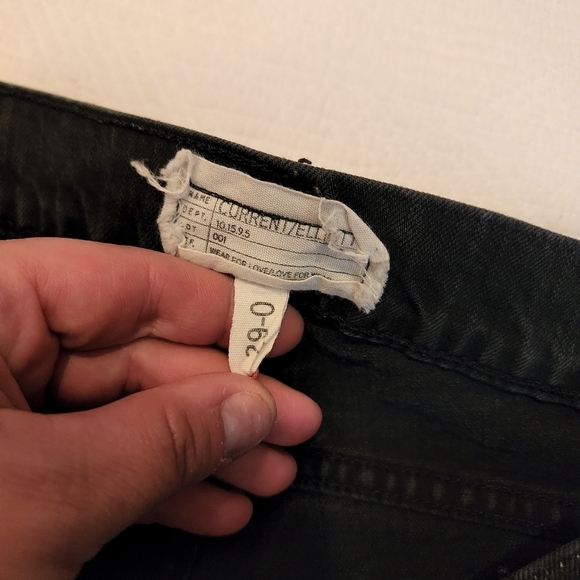 Current/Elliot midnight w/studs skinny jeans - Picture 2 of 12